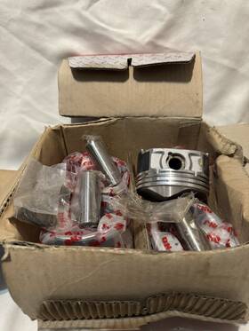 P164 Dnj Piston Set For 1 Engine Standard Size With Pins Direct Fit