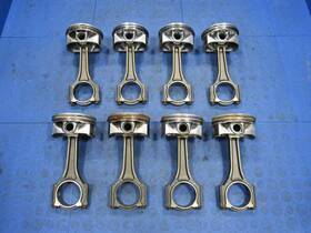 68230025aa Dodge Ram 14-18 2500 3500 6.4l Hemi V8 392 Complete Set Of 8 Pistons And Rods Oem 6876