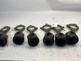 Dodge Truck 304.ch8m17 300-08100 14-19 Ram 1500 3.0l Diesel Exf Engine Piston With Connecting Rod Set 6 Q