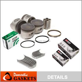 Dg-8614991239 Domestic Gaskets Pistons Bearings Rings Fit 90-92 Eclipse Talon Laser 2.0l Turbo Dohc 4g63t