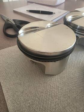 Dss Racing 1800-3780 Sx Forged Pistons Ls 4.8 5.3 Ls1 Ls6 3.780 Bore