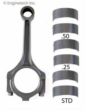 Ecr211 Enginetech Connecting Rod For Select 91-11 Ford Lincoln Mercury Models