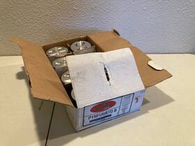 Enginetech P1588 6 040 P1501 Flat Top Pistons Set With Pins For Ford