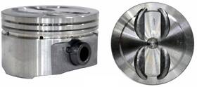 43l262 Enginetech P3014 6 020 G2u Dish Top Pistons For 9213 Gmchevrolet Ohv V6