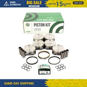Sa-9761205132 Evergreen Unused Pistons With Rings Fit 95-05 Buick Chevrolet Oldsmobile Pontiac 3.8 Ohv Vin