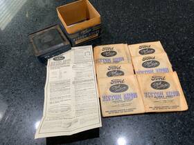 1gas-6149-a Ford 1gas6149a Vintage Steel Section Piston Rings Standard For 6 Cylinder