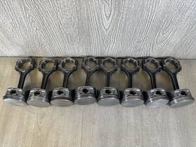 2c5z-6108-bb Ford 1999-2001 Mustang Svt Cobra 4.6l 32v Oem Piston And Connecting Rod Set Of 8