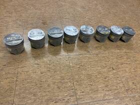 C3ae-6110-aa Ford Set Of Oem Pistons For 1963 427 Standard Bore C3ae-6110-a