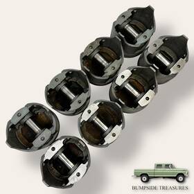 C6ae-6110-a Ford 1966-1970 Fe 390 2v Standard Bore Pistons Set Of 8 Oem F-100 F-250 F-350