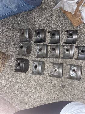 C9ze611oh Ford Torino 428 Super Cobra Jet Pistons 428scj Scj C9ze 611oh 1969 1970