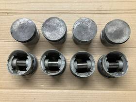 Ecb-6110a Ford Vintage 1950- 60s 272 Cu In Pistons Fits V8 Set Of 8