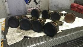 82087a Ford Lincoln 96-04 4.6l V8 Pistons And Rods Set Oem Mustang Gt