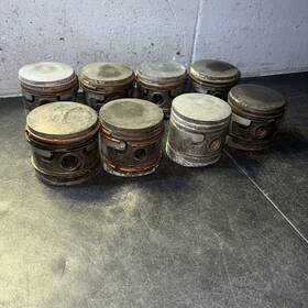 O9t-abc Ford 8 O9t Abc Over Dome Top Pistons 1930 S-40 S