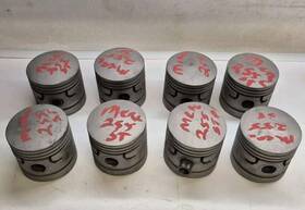 Pst991t-080 Ford Vintage Oem Pistons Set Of 8 1949-1953 Mercury 255 Flathead V8 Made In Usa