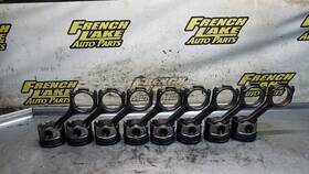 Ford Truck 304.fd8p11 Set Of 8 Pistons With Connecting Rods 6.7l Diesel Fits 2011 F550sd 1332000