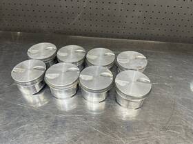 12607468 General Motors Gm 4.8l 5.3l Pistons W 2 Valve Relief Flat Top Standard Gen Iii Iv