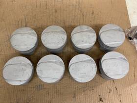 6269362 General Motors Gm Forged Pistons Big Bl 454 Chevy 71 Ls-6 Closed Chamber 4.250 Std Bore