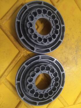4clutch General Motors 8623402 & 8625557 Used Set Th400 Early Style Pistons