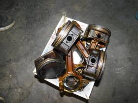 Genuine P5073 8 020 Dish Top Pistons Set Of 8 For 2006-2012 Chevy Gen Iv Ls 6.0l Parts Only