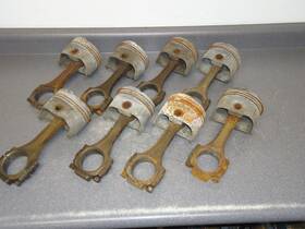 3888304 Gm 8 Engine Pistons Connecting Rods Set Chevrolet Chevy 427 L88 Copo