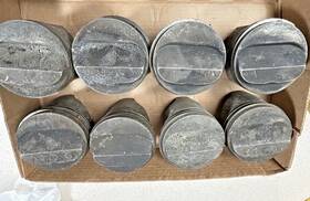 3927172 Gm Vintage Gm# Pistons And Pins Standard Bore 67-68 Z 28 Mo 69 302 Dz