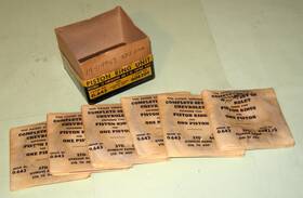 Gm 608205 1941-1949 Chevrolet Truck Nos 235 6cyl Piston Rings