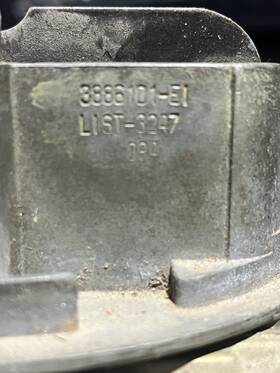 Holley 3886101-e1 4 Barrel Good For Parts With Spare