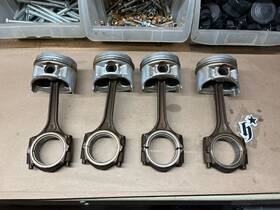 13010-p03-010 Honda 92-95 Civic S1 D16z6 P28 Piston And Rods