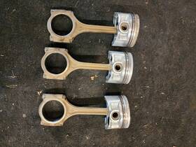 13210-pm6-000 Honda 13010-p2e-000 96-00 Civic Ex P2p 3 Rods And Pistons - Oem