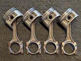 13020-p5m-a00 Honda Oem 97-01 Prelude Piston Connecting Rod Set H22 H22a4 P5m Vtec