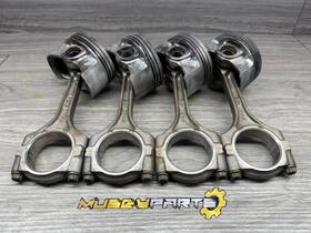 13020-pnc-00 Honda 02-05 Civic Si Acura Rsx K20a 2.0l Pistons And Connecting Rods 13020pnc-00