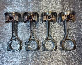 K24a4 Honda K24 4 K24a1 Oem Jdm K24a Engine Pistons With Rods Set 03-05 Element Accord Cr-v