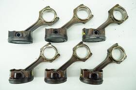 23041-3c602 Hyundai 2009-2011 Genesis 3.8l Sedan Engine Motor Piston Connecting Rod 6-set Oe