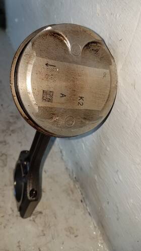 Hyundai Jb256 2017-2020 Elantra 2.0l Piston With Connecting Rod 2 Rdh Oem M163