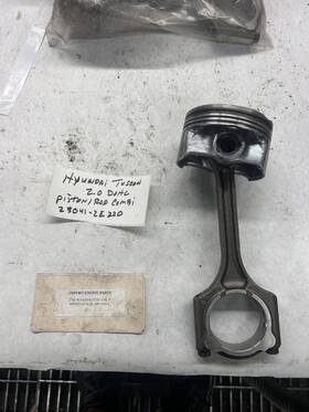23041-2e220 Hyundai P193b Piston/con Rod Recon Fits Elantra 1999c 81m Dohc Nu 2014-18