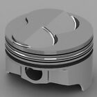 Ic752-060 Icon New Forged Pistons Small Block Chevy Rod Dome Sbc