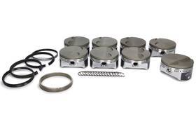 Ic531cakts.030 Icon Pistons Piston And Ring Set 4.030 Bore For Gm Chevy Ls 6.0l 6.2l