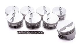 Ic792.040 Icon Pistons Sbc Forged F/t Piston Set 4.040 Bore -4.86cc