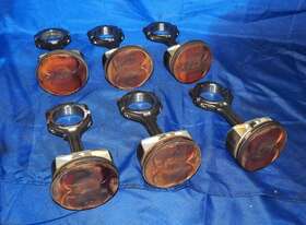 Infiniti 00 01 02 03 04 05 06 07 2000-2009 Nissan And Vq35 3.5l Engine Set Of Pistons Connecting Rods Oe