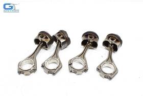 0218 Jaguar Xe 2.0l Engine Motor Piston And Connecting Rod Oem 2018 - 2019 -set Of 4