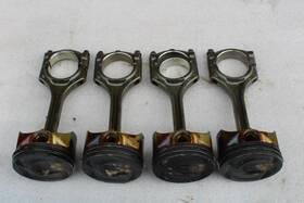 304.ja1p13 Jaguar 2013 2014 2015 Xf Motor Engine Pistons Set 2.0l 1 Bolt Missing