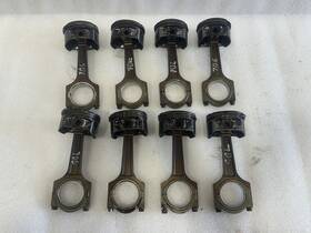 304.ja1v03 Jaguar 2003 2004 2005 2006 Xk8 Engine Pistons 8 Pieces