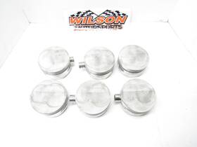 213109 Je 18 Degree Dome Pistons 4.125 Bore Sb Chevy Ump Dragracing
