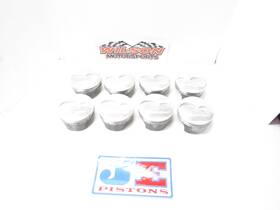 301445 Je Gas Ported Sb Chevy Dome Pistons 4.125 Bore