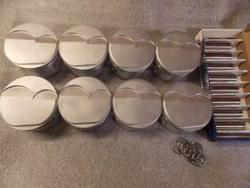 1.315ch Je Pistons 1062538 For 5.3 Ls Chevrolet Chevy 3.785/6 Inch Bore/1.315ch/6.125 Rod