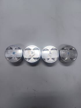 Je Pistons 189682 Forged Piston Kit For 1994-2001 Honda B18a/b18b Ls/ Vtec