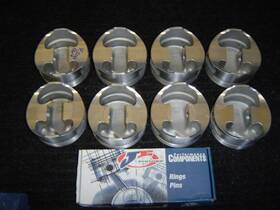 257965 Je Pistons Big Block Chevy 502 - 540 Flat Top 4.500 Bore