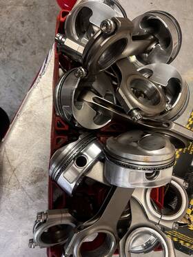 258248 Je Pistons And Rods Eagle Bbc 548 6.385 4.530 Bore