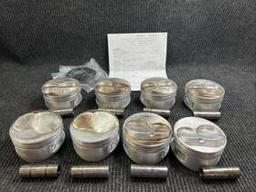 339733 Je Pistons Sbc 4.160 Inch 400 .035 Over 23 Deg Dome Forged Piston Set 3.625 Stroke 6 Rod
