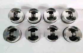 Je Pistons 747f Gm Chevrolet Chevy Big Block - Set Of 8